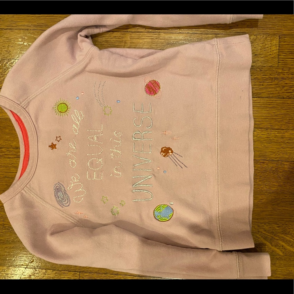 Girls Peek sweatshirt